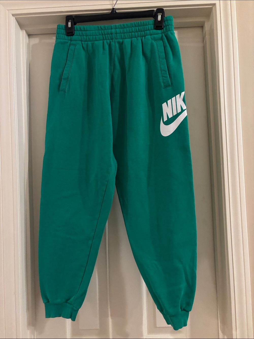 Nike Kids Green Fleece Jogger Pants YXL